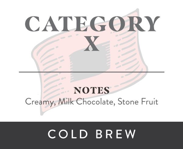 Category x Cold Brew Coffee Blend
